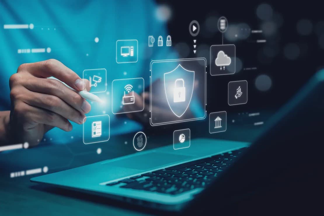 Cybersecurity & Endpoint Protection illustration