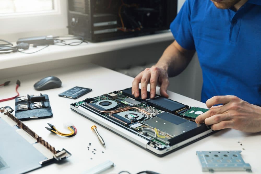 Illustration of PC & Computer Repair: Commteck managed IT for growing Utah practices