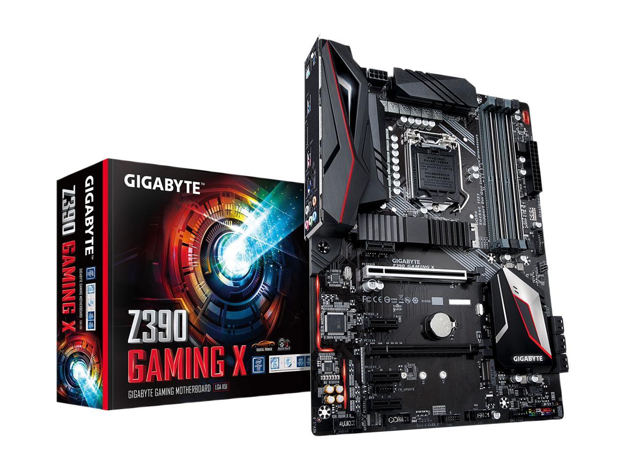 GIGABYTE Z390 GAMING X LGA 1151 (300 Series) Intel Z390 HDMI SATA 6Gb/s ...